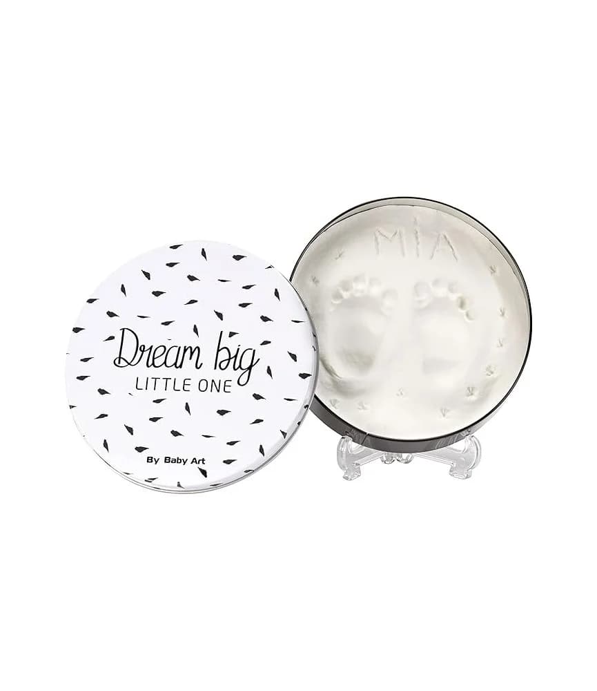 Baby Art Magic Box Round Black White