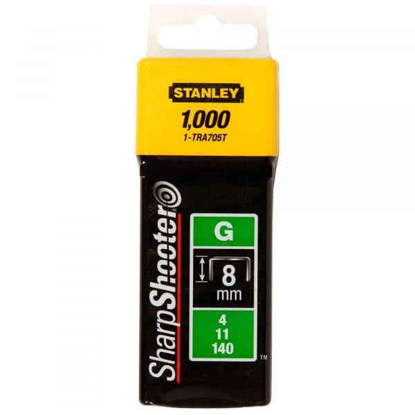 Stanley Agrafo Tipo G 8mm 1000un - 10053118