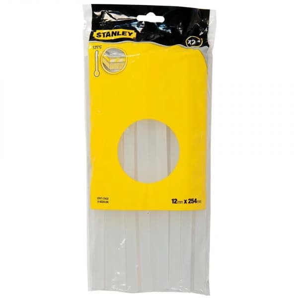 Stanley Barras Translúcida 24unidades Por Saco 12mm X 254mm - STHT1-70432