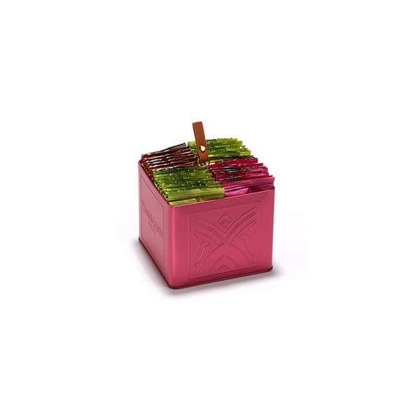 Dammann Frères Caixa Coffret Chás 4 Sabores 32 Saquetas Passionément