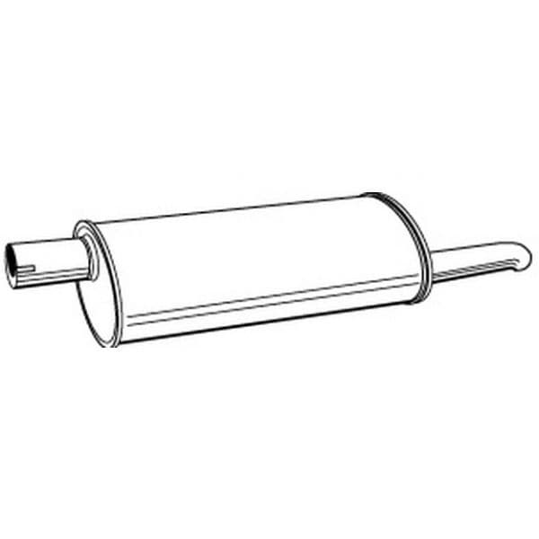 Walker 70339 - Panela de escape traseira - 3277490703392