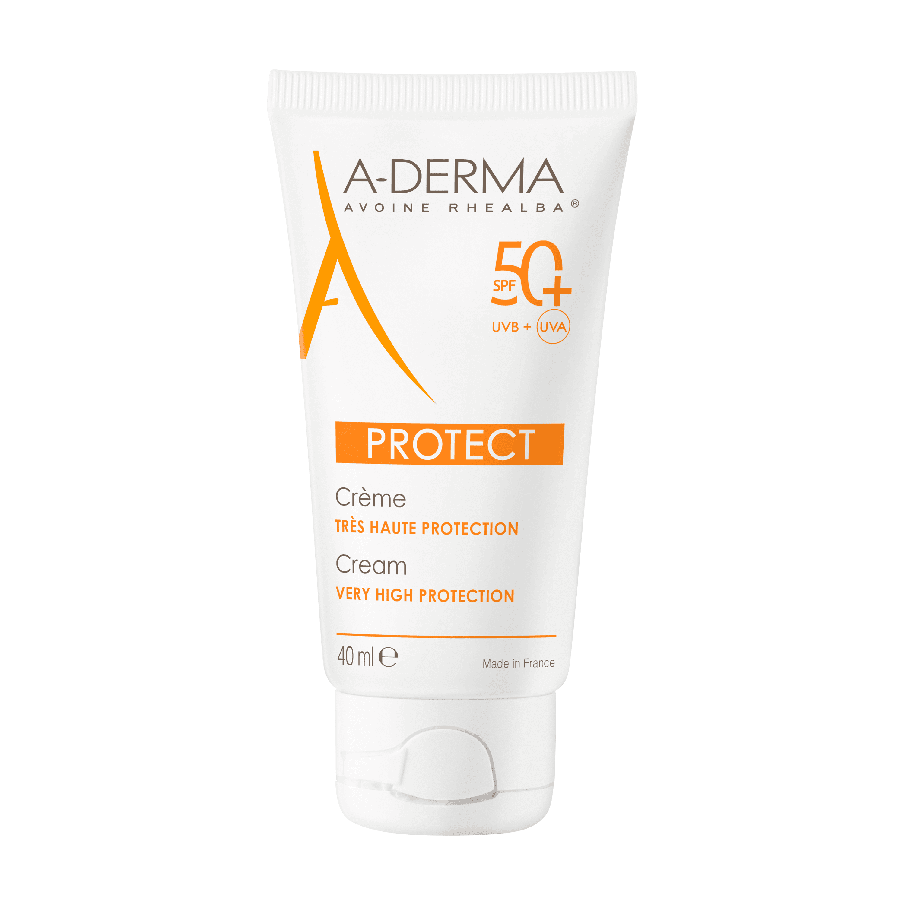 Protetor Solar A-Derma Protect Creme de Rosto SPF50+ 40ml
