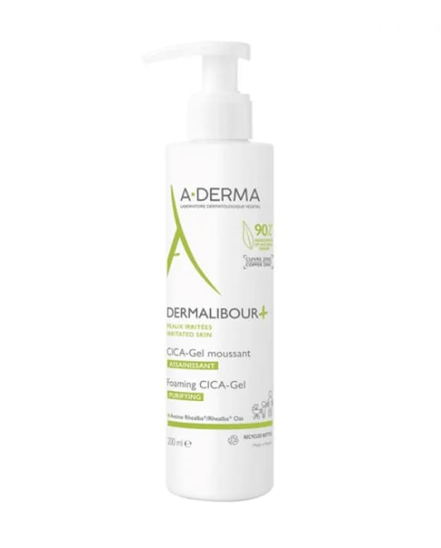 A-Derma Dermalibour+ Cica Gel Espuma Purificante 200ml