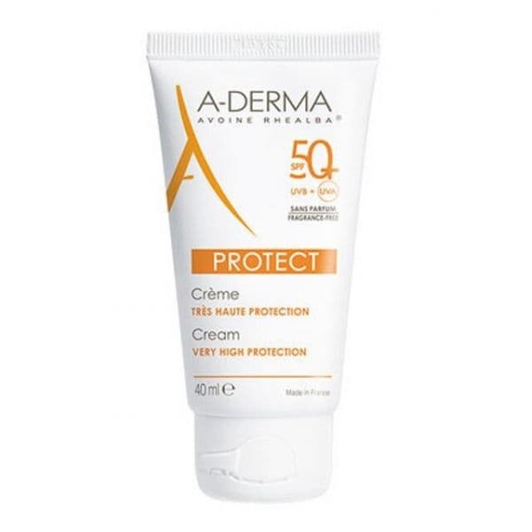 Protetor Solar A-Derma Protect Creme SPF 50+ sem Perfume 40ml