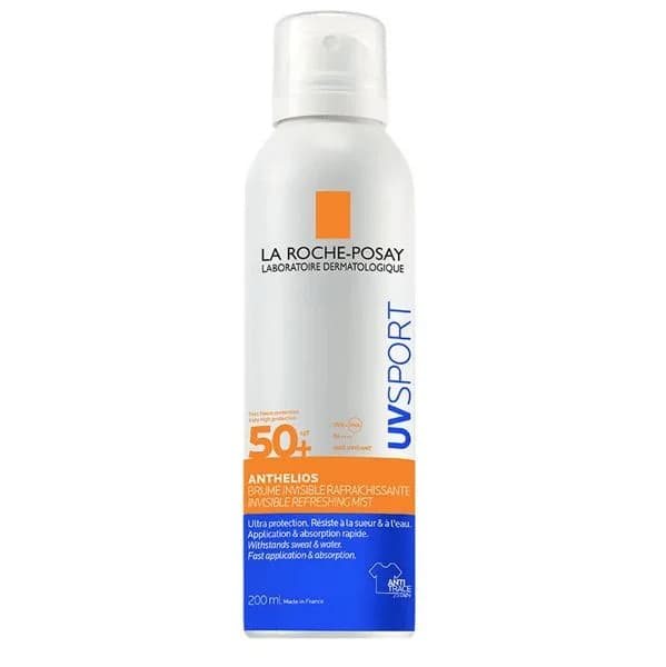 Protetor Solar La Roche Posay Anthelios UV Sport Bruma Invisible Refrescante Spray SPF50+ 200ml