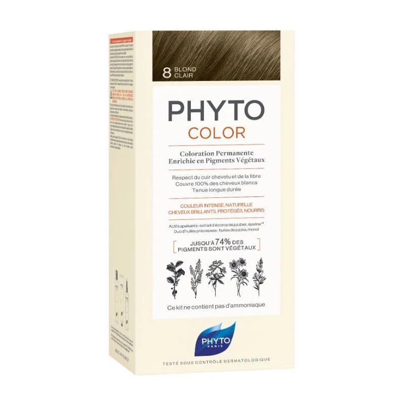 Phyto Phytocolor Coloração Tom 8 Louro Claro