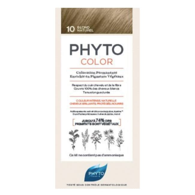 PHYTOCOLOR COLORAÇÃO 10 LOURO EXTRA CLARO | WOWFARMA