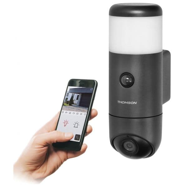 Thomson Câmara Ip Motorizada Wi-fi 1080p IP65 C/ Iluminação - THOMSON512511