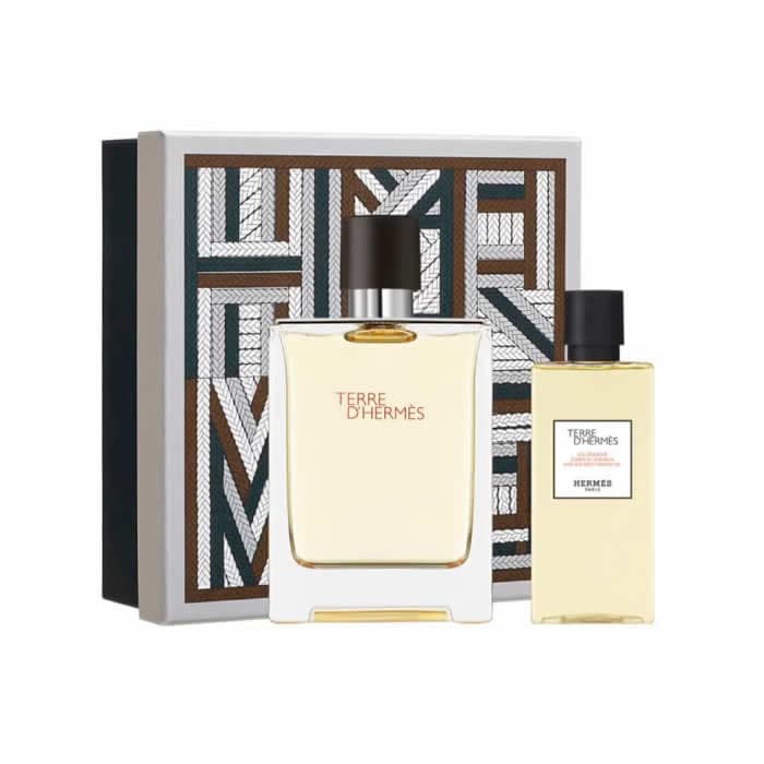 Hermés Terre D'hermes Eau de Toilette 100ml + Eau de Toilette 5ml Coffret