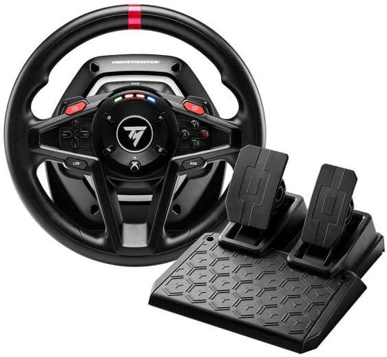 Thrustmaster T128 Volante + Pedais Xbox Preto