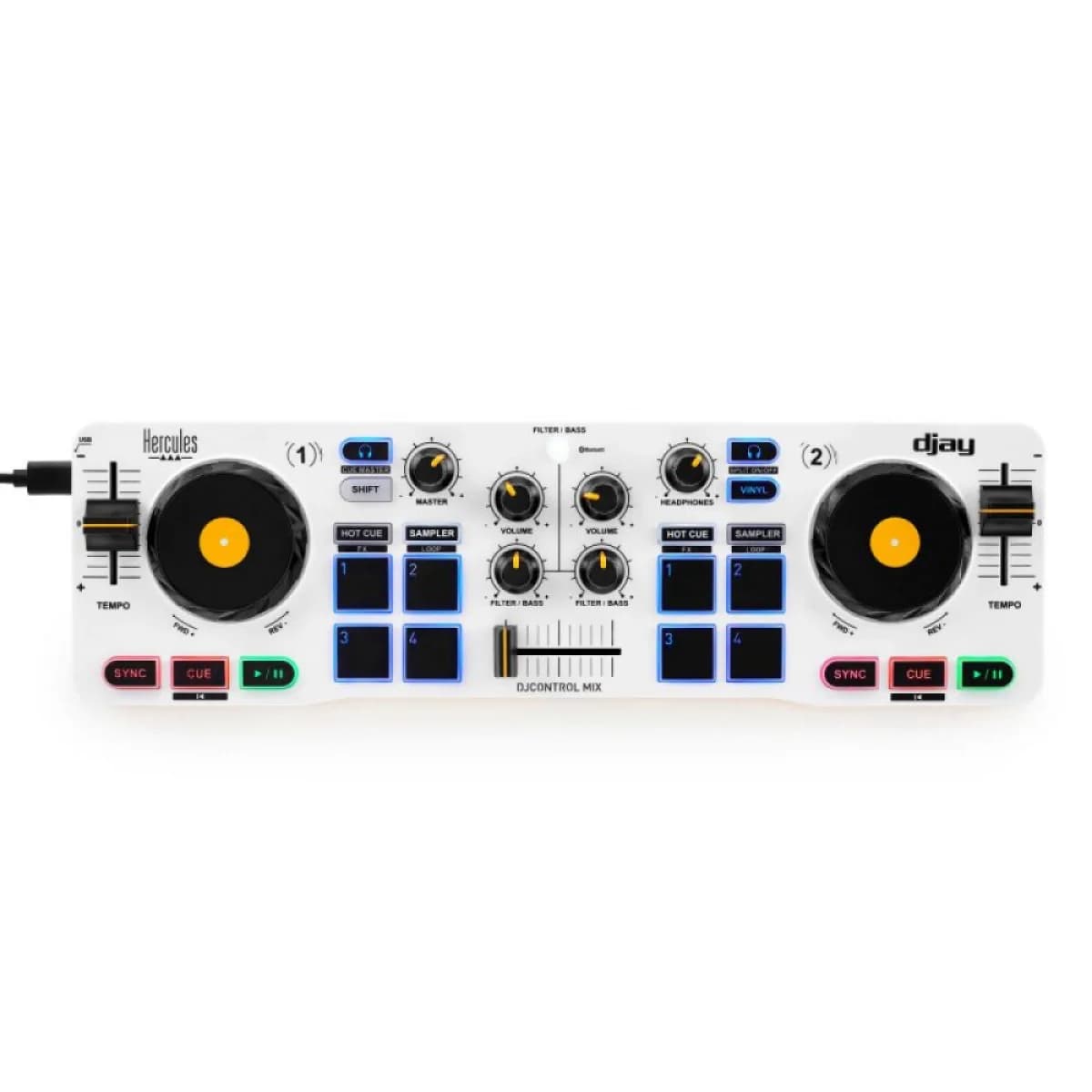 CONTROLADOR DJ HERCULES DJCONTROL MIX 4780884