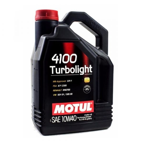 Motul 4100 Turbolight 10W-40 5L