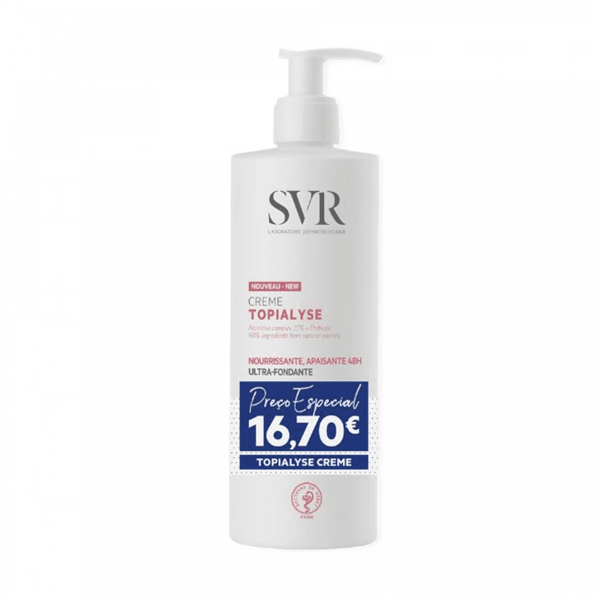 SVR Topialyse Creme Nutritivo 400ml
