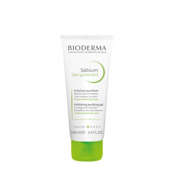 BIODERMA SEBIUM GEL ESFOLIANTE 100 ML | WOWFARMA