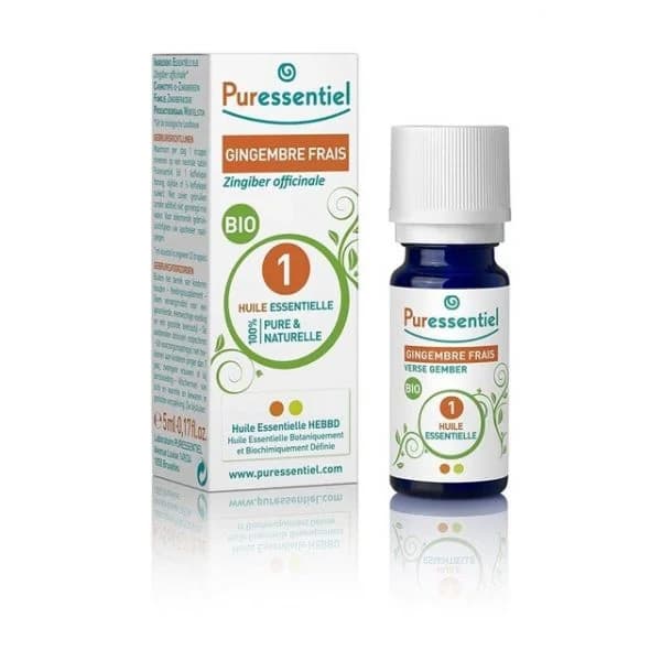 Puressentiel Bio Óleo Essencial Gengibre Fresco 5ml