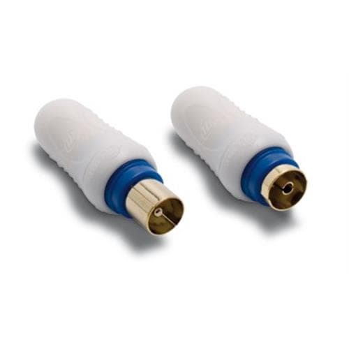 ADAPTADOR METRONIC 338105( 2 - BRANCO - ADAPTADOR TV 9,52 MM -