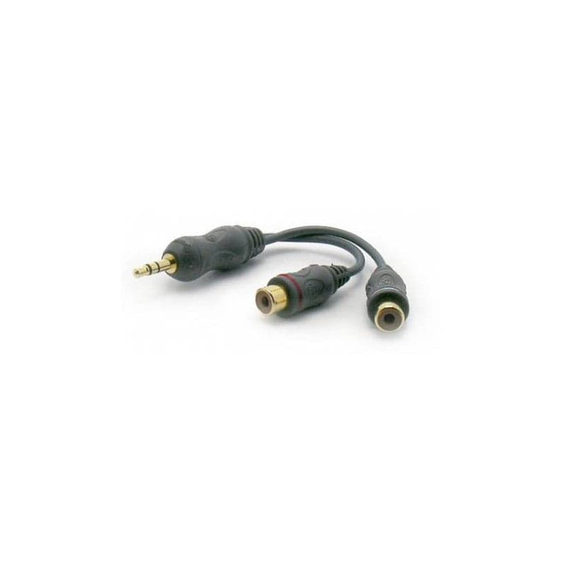 Metronic Adaptador Jack 3.5/2RCA - 460050