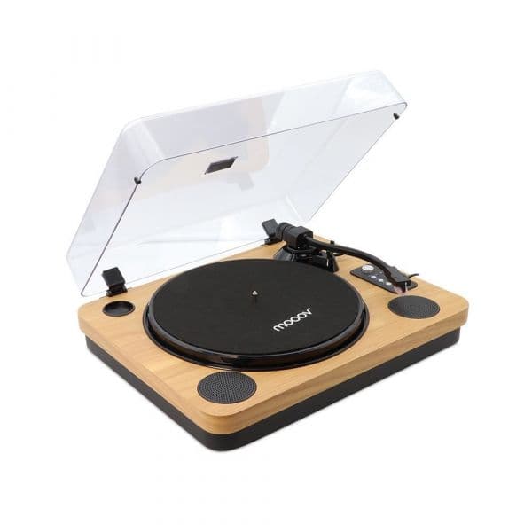 Gira-Discos Metronic 477361 Gira-Discos Mooov com Colunas Bluetooth Preto