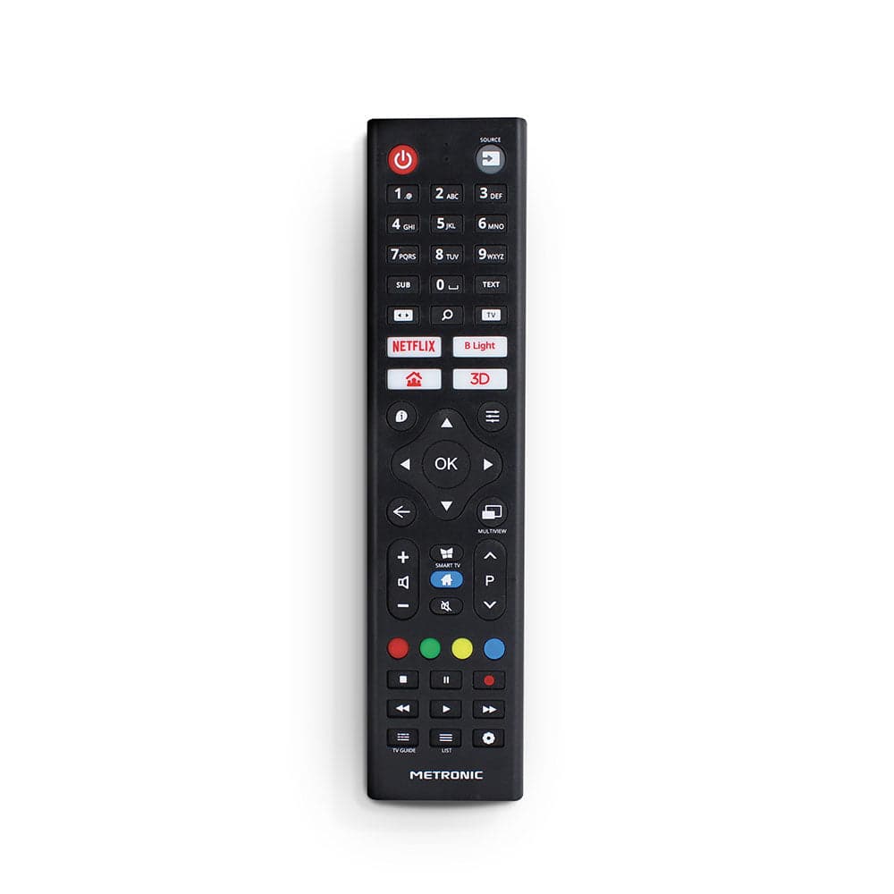Metronic Comando De Televisão Universal Black