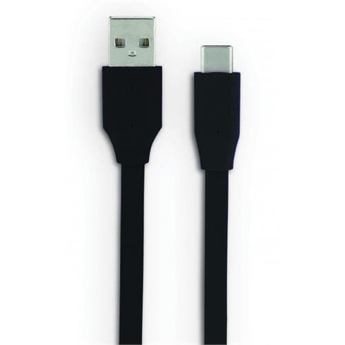 MOOOV CABO USB-A USB-C PLANO DATA & CHARGE PRETO 3MT