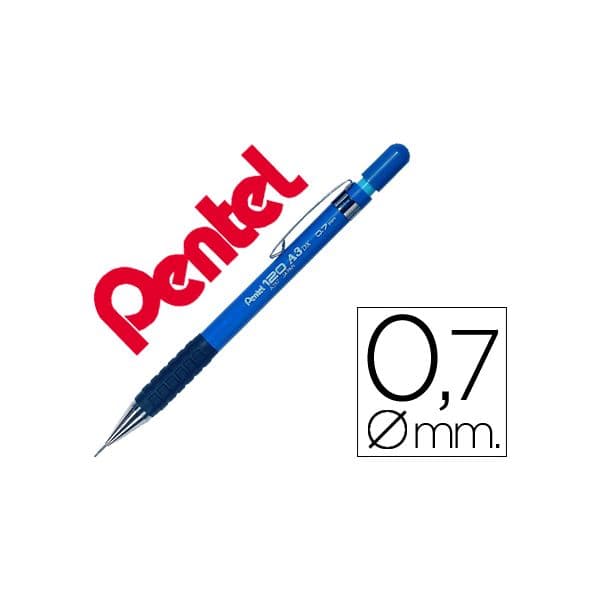 Pentel Lapiseira A317 0.7mm Azul - A317-C