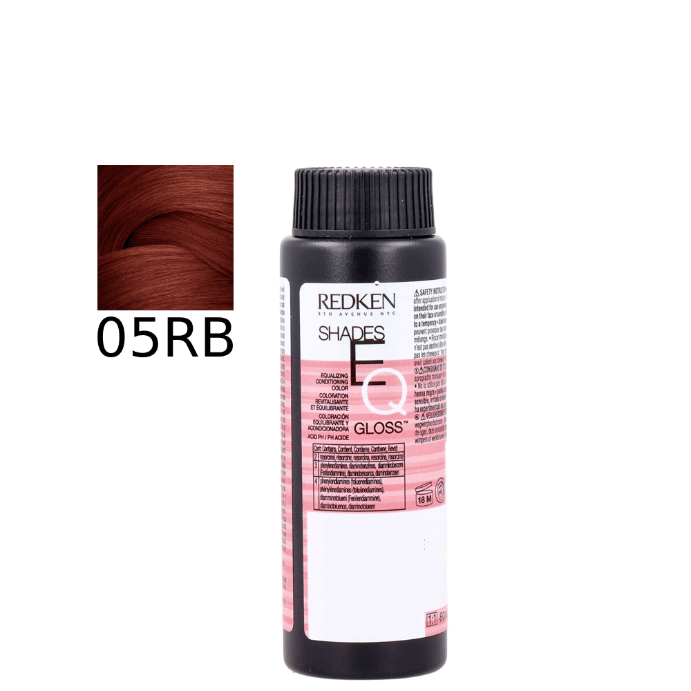 Redken Shades EQ Bonder Inside Coloração Demi-Permanente Tom #05RB-5.65 60ml
