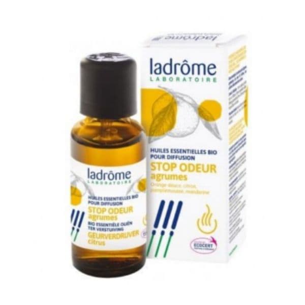 Farmoplex Ladrôme Stop Odores - Citrinos Mistura Óleos Essenciais Bio 10ml