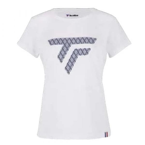 Tecnifibre Training Short Sleeve T-shirt Branco L Mulher