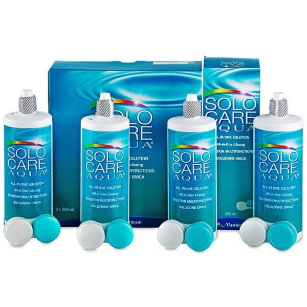 Menicon Solução Solocare Aqua 4x 360ml
