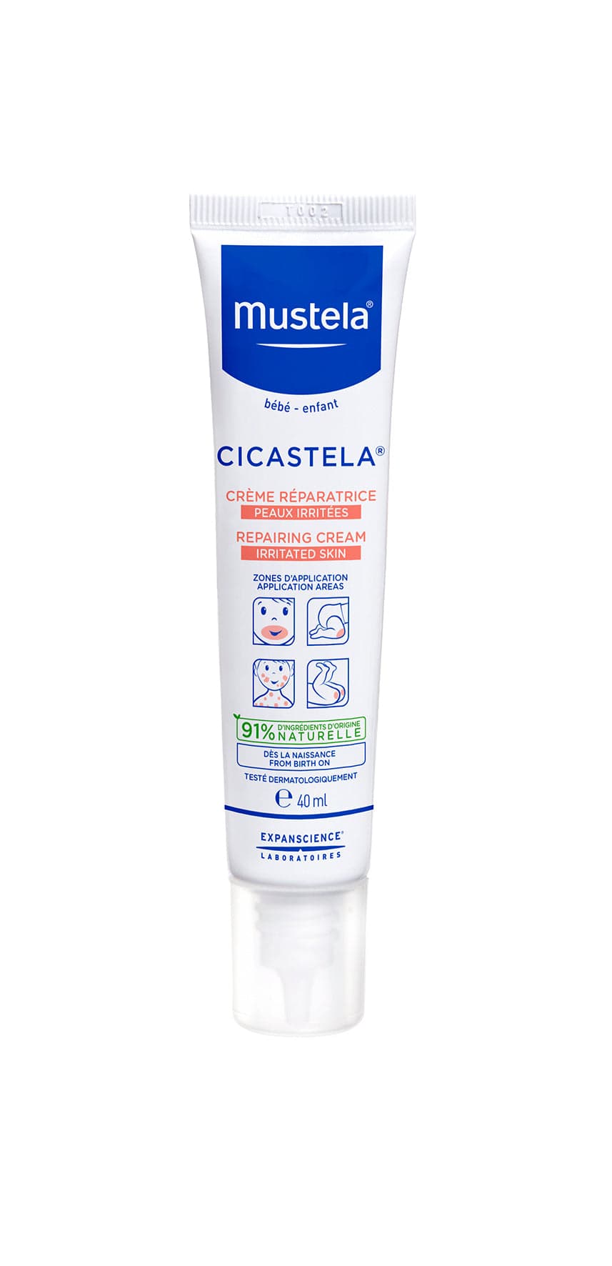 Mustela Bebé Cuidado Cicastela Creme Reparador 40ml
