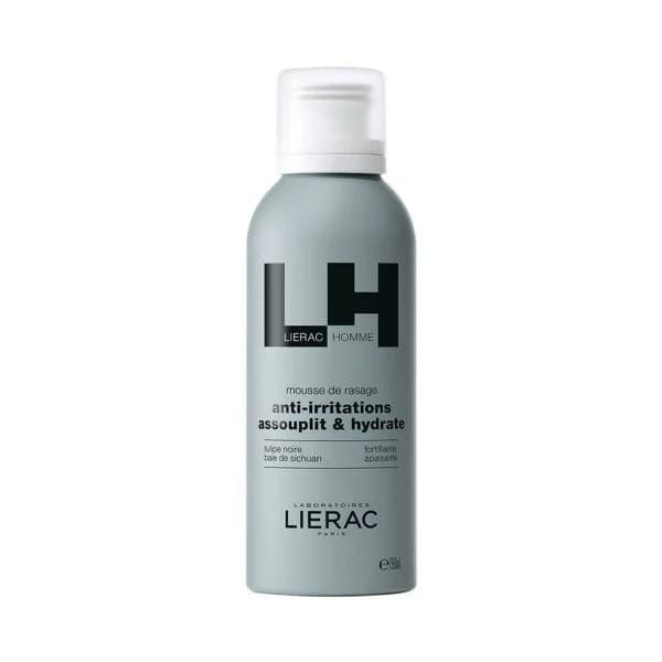 Lierac Homme Mousse de Barbear Hidratante Anti-irritações 150ml