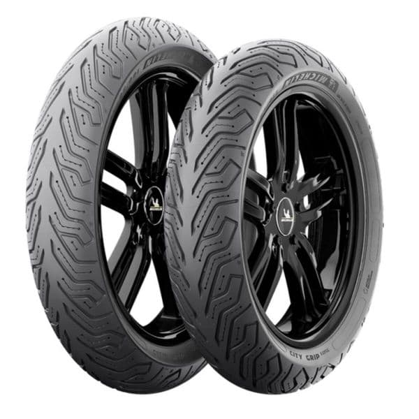 Pneu Moto Michelin City Grip Saver ( 100/80-14 TL 48S Rodas traseiras, M/C, Rodas dianteiras ) - 3528704970759