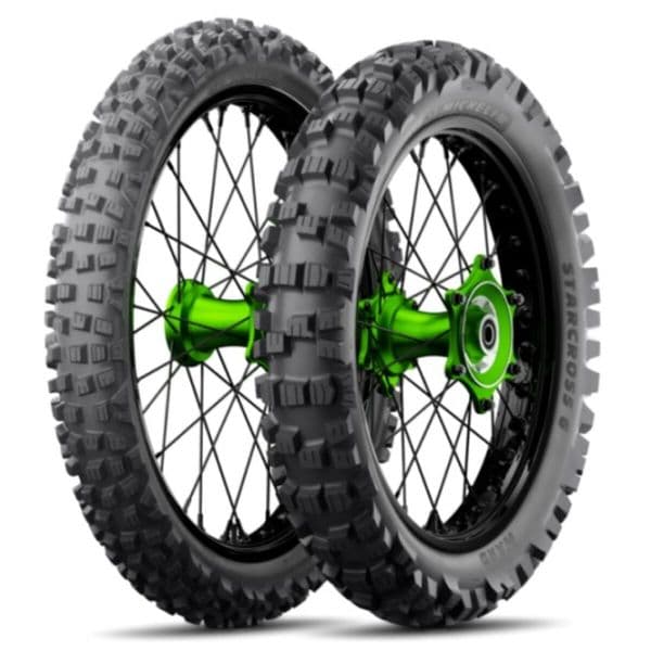 Pneu Moto Michelin Starcross 6 ( 90/100-21 TT 57M M/C, Composto de borracha Médio HARD, NHS, Rodas dianteiras ) - 3528708122086