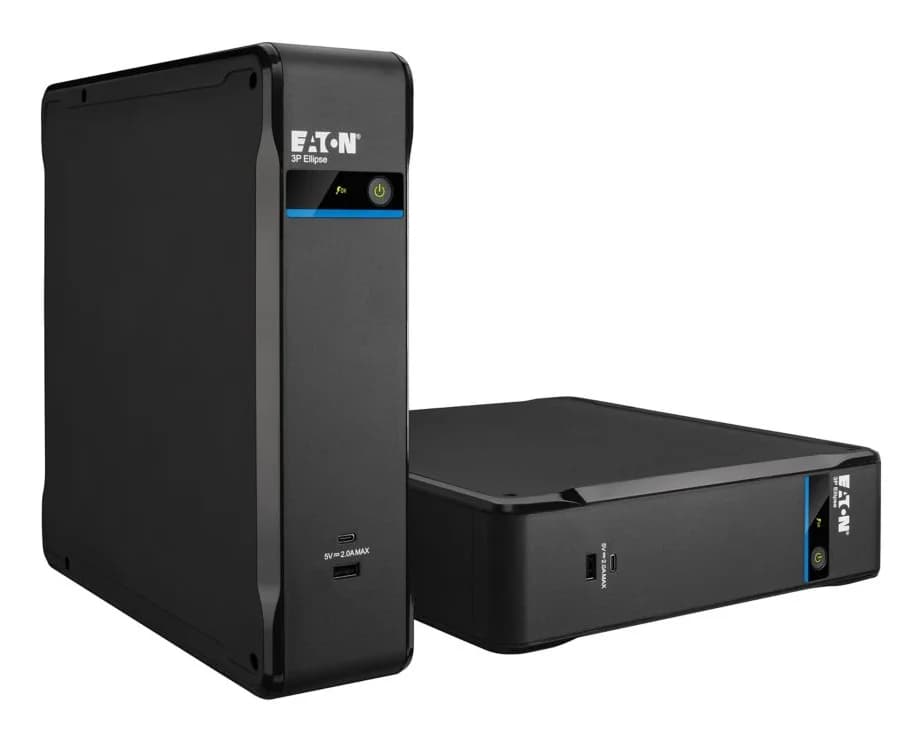 UPS Eaton 3P Ellipse 1700 1700VA Offline/Standby 8 Saídas USB DIN Preto
