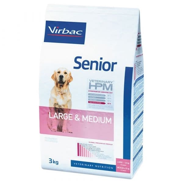 Virbac Vet Hpm Senior Large & Medium Dog 12Kg