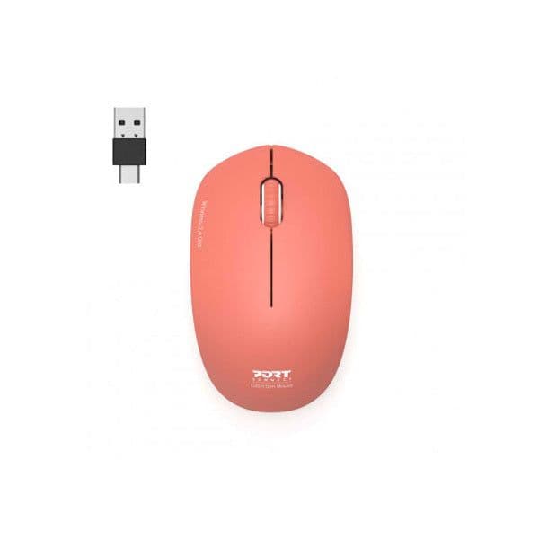 Port Rato Wireless Collection 1600DPI Terracota - 900542
