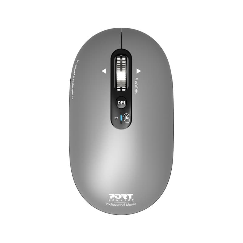 Port 910009 Sem Fios Cinzento
