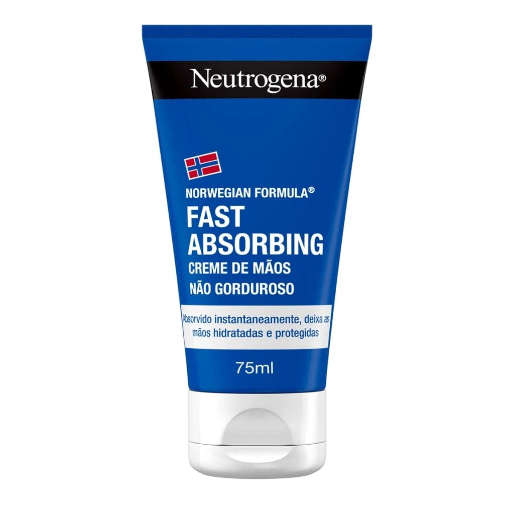 NEUTROGENA FÓRMULA NORUEGUESA CREME MÃOS TEXTURA LIGEIRA RÁPIDA ABSORÇÃO 75 ml | WOWFARMA