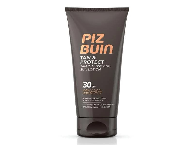 Protetor Solar Loção Intensificadora Piz Buin Tan & Protect Sun SPF30 150ml