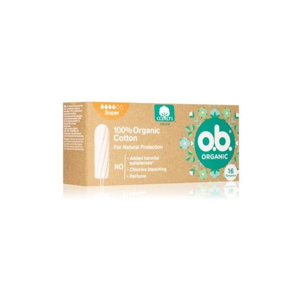 o.b. Organic Super Tampões 16 Unidades