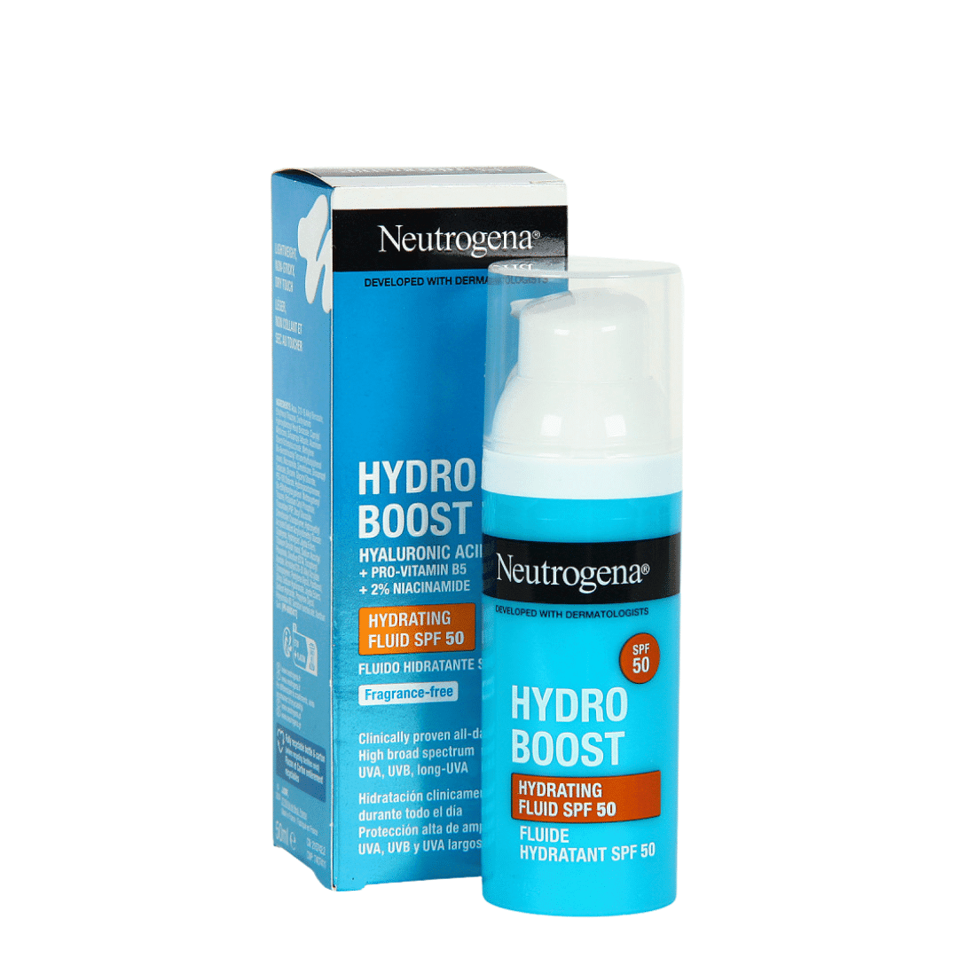 Neutrogena hydro boost fluido hidratante com proteção solar fps 50+ 50 ml