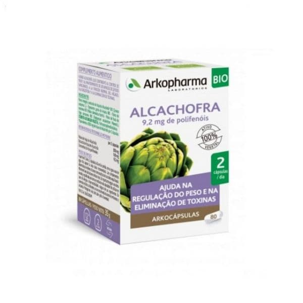 Arkopharma Arkopharma Alcachofra Bio 80 Cápsulas