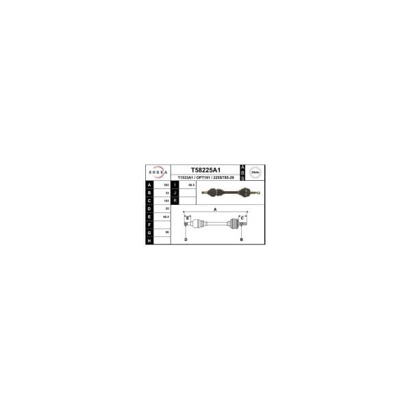 Eai Transmissões Astra G T58225A1