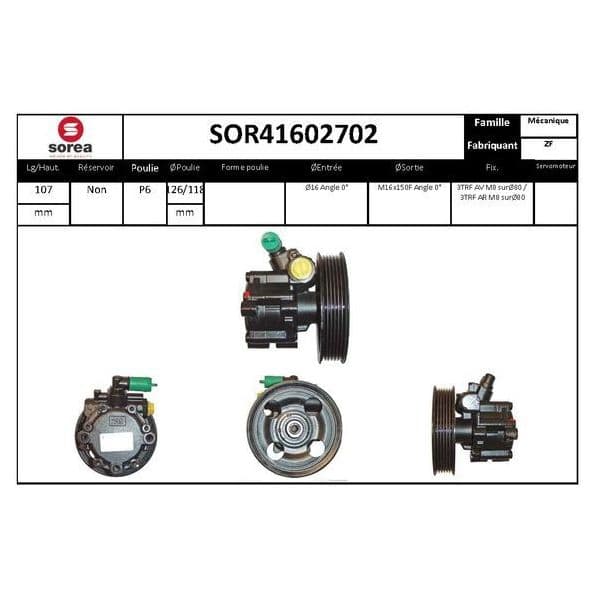 Eai Bomba de Direcção Assistida / Alfa - SOR41602702