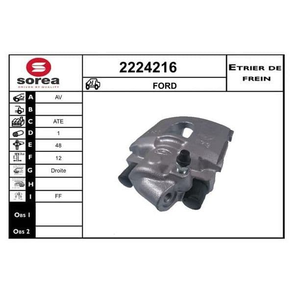 EAI Pinça de Travão - 2224216