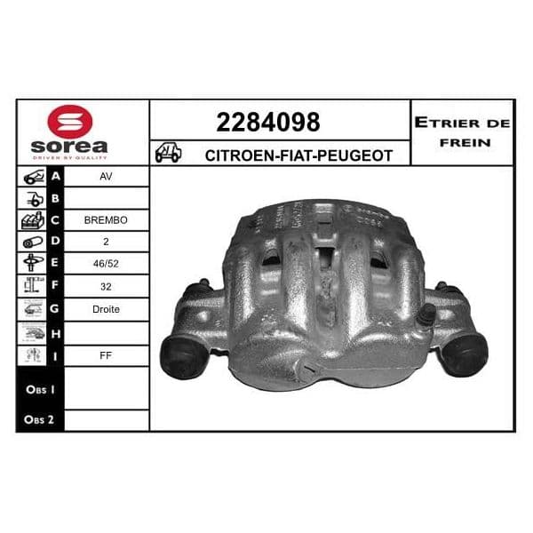 Eai Pinça de Travão - 2284098