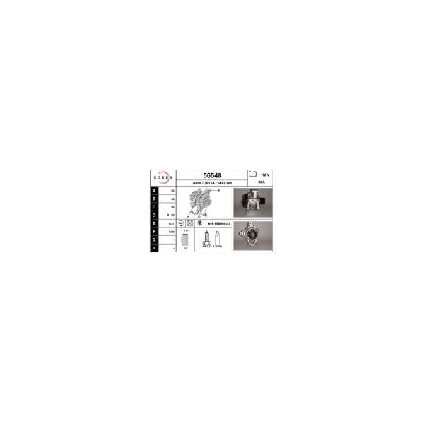 Eai Alternador / Volvo 850 56548