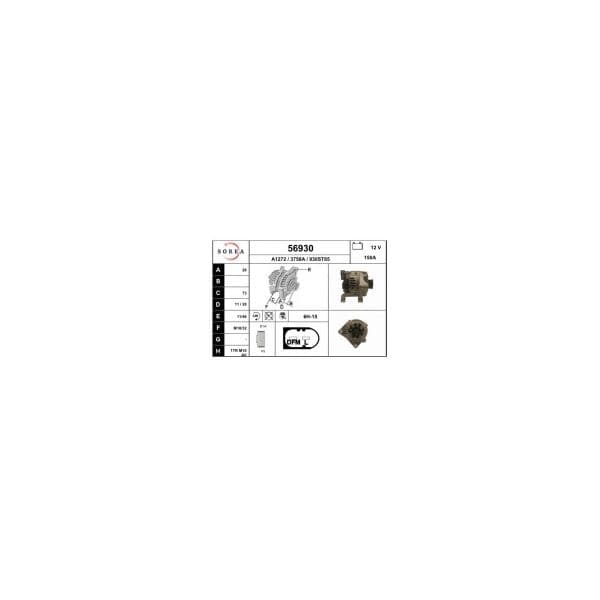 Eai Alternador / Freelander td4 56930