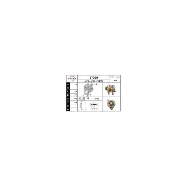 Eai Alternador / Smart Fortwo 57390