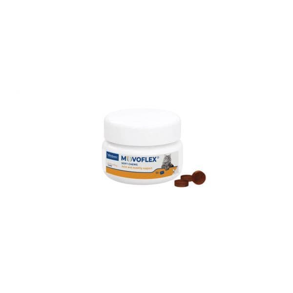 Virbac Movoflex Soft Chews Suporte Articular Gatos 30 Unidades
